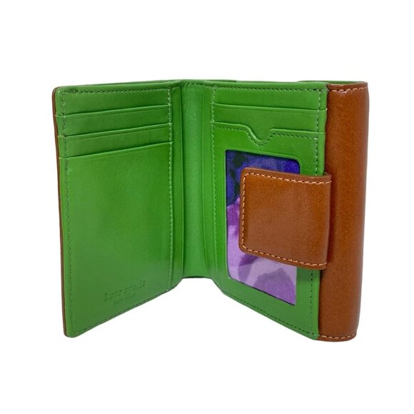 Kate spade Dark Brown Leather Bifold Wallet 66-081525 - Picture 4 of 7